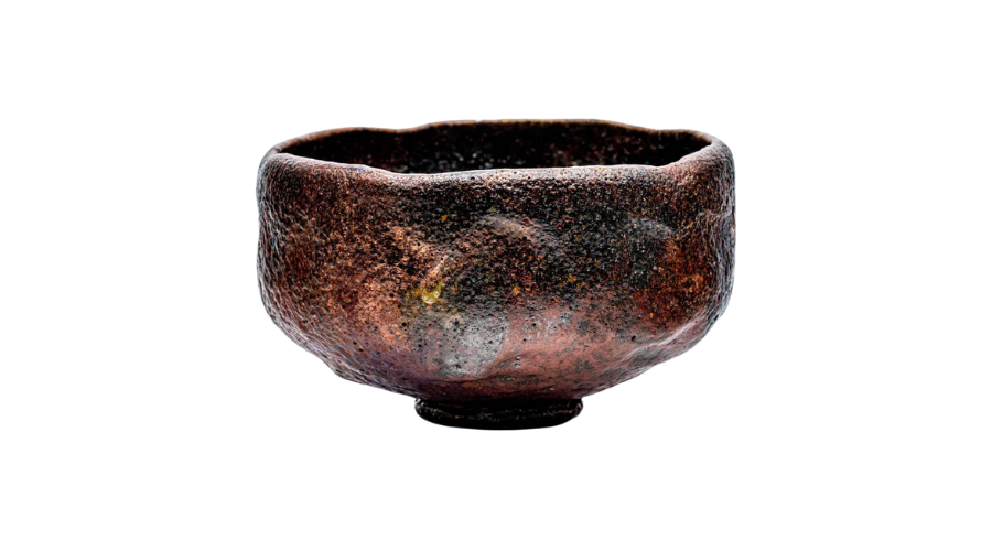 Japanese Raku Decorative Bowl