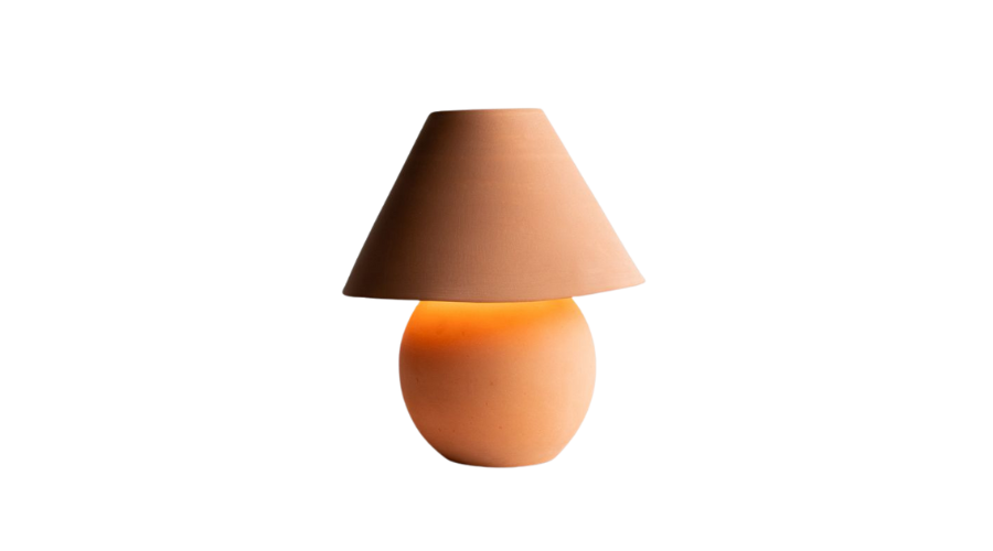 Italian Terracotta Table Lamp